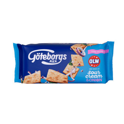 Göteborgs Kex med populära OLW-smaker, 70-74g