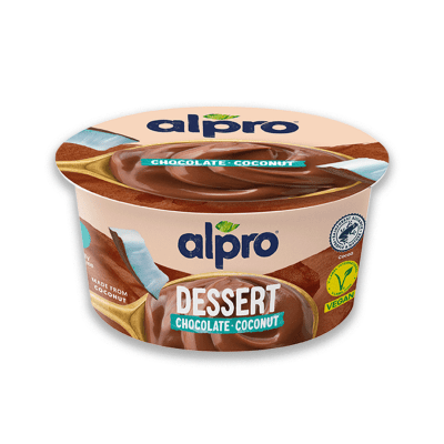 Alpro Dessert Chokolade Kokos, 135 g