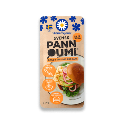 Pannoumi ostburgare 2x75g