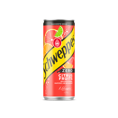 Schweppes Citrus Fruits Zero 33cl