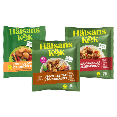 Hälsans Kök vegepakasteet 420-700 g, useita vaihtoehtoja