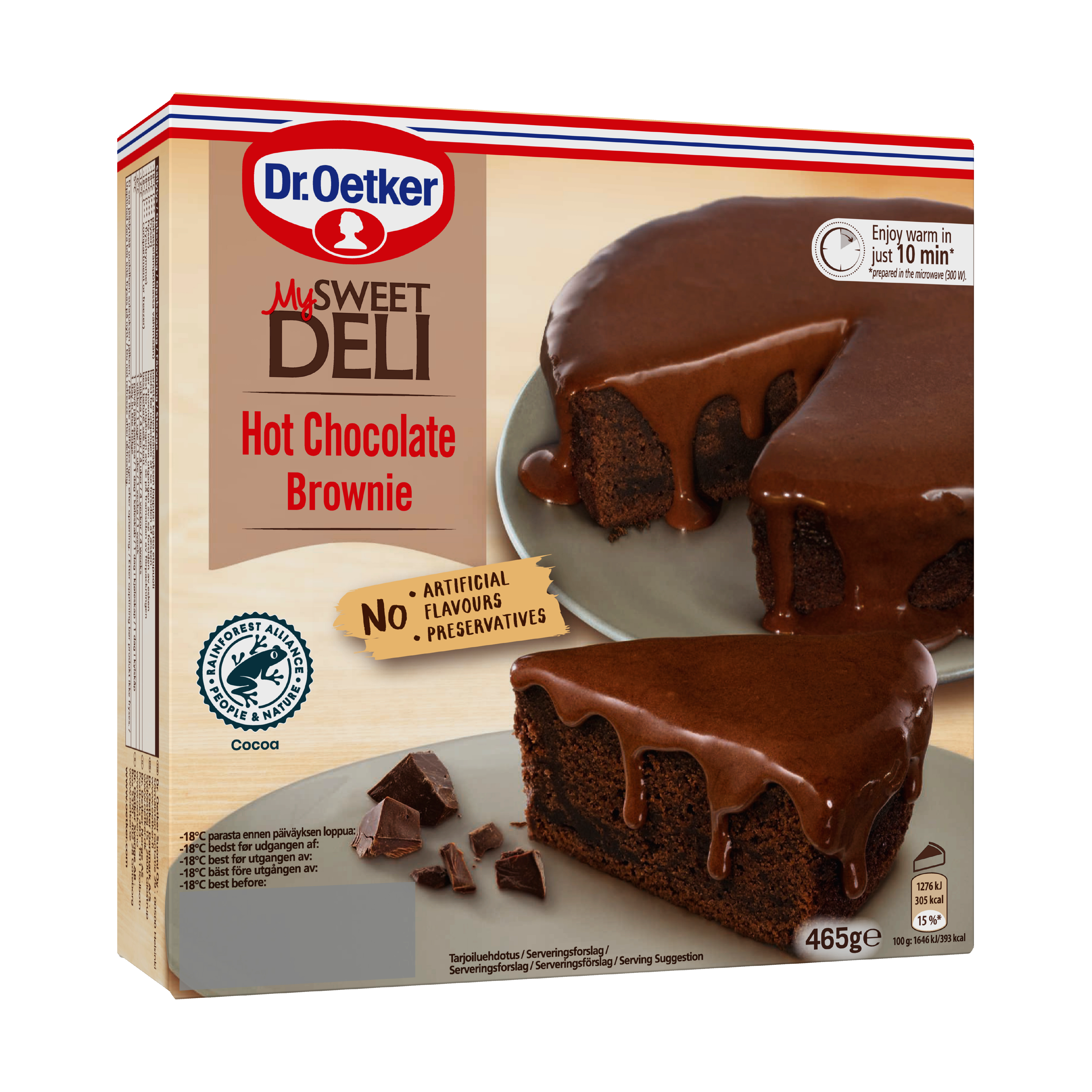 100% takaisin - Dr. Oetker My Sweet Deli Hot Chocolate Brownie– suklaakakku  - Rabble