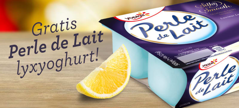 Gratis Perle de Lait lyxyoghurt (ca 25kr) - Rabble